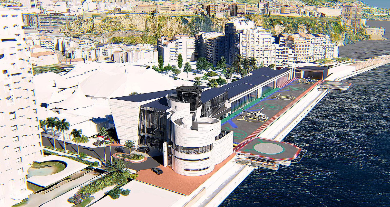 Héliport de Monaco